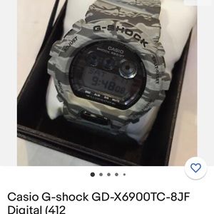 Used great condition g shock watch